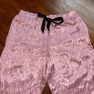 Victoria's Secret Pink Satin  women's pajamas  size medium